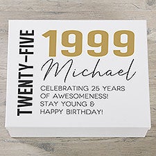 Timeless Birthday Personalized Gift Box - 28545