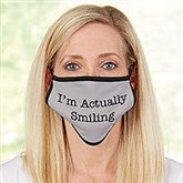 Ladies Expressions Personalized Adult Face Mask - 28600