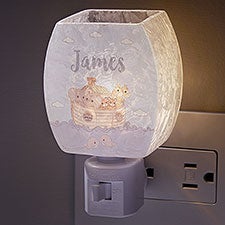 Precious Moments Noahs Ark Personalized Baby Frosted Night Light - 28604
