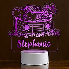 Precious Moments Noahs Ark Personalized Baby LED Sign - 28611