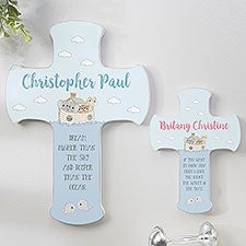 Precious Moments Noahs Ark Personalized Cross - 28617