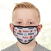 All About Sports Personalized Kids Face Mask - 28626