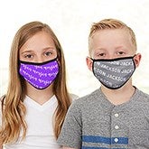 Playful Name Personalized Kids Face Mask - 28628