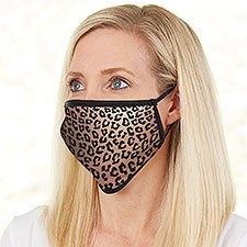 Cheetah Print Personalized Adult Face Mask - 28634