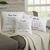 Hug Me Personalized Hug Throw Pillows - 28646