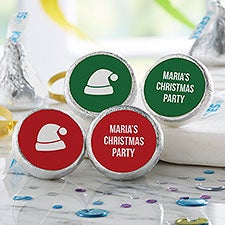 Choose Your Icon Christmas Personalized Candy Stickers - 28650