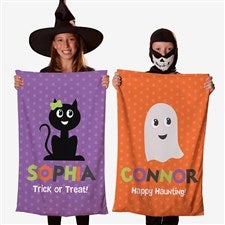 Halloween Character Personalized Pillowcase Treat Bags - 28652