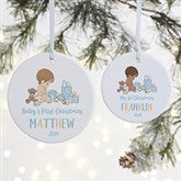 Precious Moments Our Favorite Gift Personalized Baby Boy Ornaments - 28698