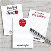 Inspiring Teacher Personalized Mini Notepads - 28767