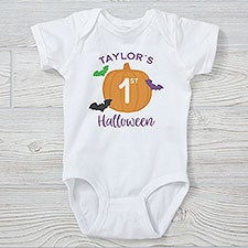 First Halloween Personalized Baby Clothes - 28779