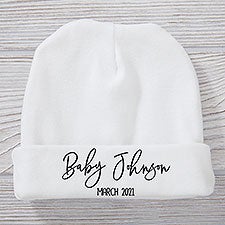 Baby Coming Personalized Baby Hat - 28800