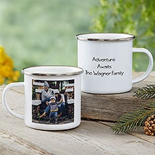 Personalized Family Photo Camp Mug  - 28831