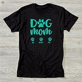 Dog Mom Personalized Ladies Shirts - 28845