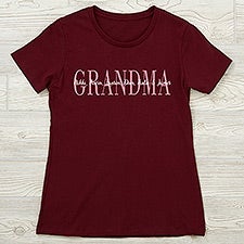 Grandma Personalized Womens Shirts - 28863