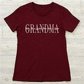 Grandma Personalized Women's Shirts - 28863