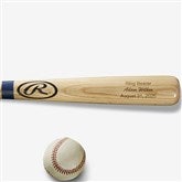 Personalized Wedding Party Baseball Bat - 2887
