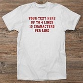 Write Your Own Personalized Men's Shirts - 28944