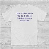 Write Your Own Personalized Kids Shirts - 28949