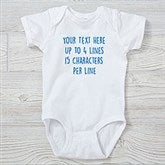 Write Your Own Personalized Baby Clothing - 28951