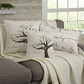 Our Family Tree Personalized Throw Pillows - 28987
