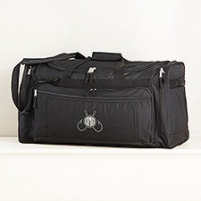 Fishing Monogram Embroidered Duffel Bag - 29015