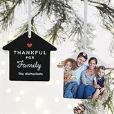 Thankful For Personalized House Ornaments - 29025