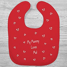Somebody Loves Me Personalized Baby Bibs - 29090