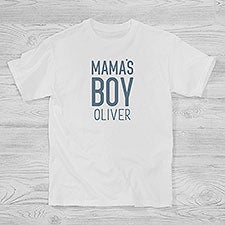 Mamas Boy Personalized Kids Shirts - 29106