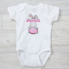 Bunny Love Personalized Easter Baby Clothing - 29180
