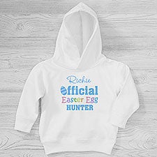 Official Egg Hunter Personalized Easter Kids Sweatshirts - 29199