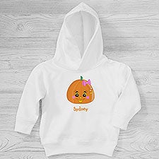 Miss Pumpkin Personalized Halloween Kids Sweatshirts - 29218