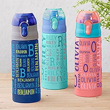 Kids Water Bottles Personalized, Kids Water Bottle, Kids Cups With Name, Toddler  Water Bottles, Kids Party Favors, Birthday Party Favors 