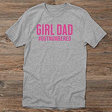 Girl Dad Personalized Dad Shirts - 29283