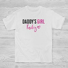 Daddys Girl Personalized Kids Shirts - 29285