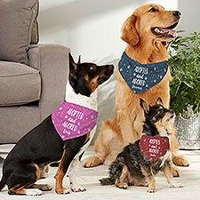 Adopted & Adored Personalized Dog Bandanas - 29292