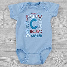 Repeating Name Personalized Baby Clothing - 29338