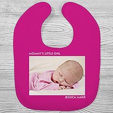 Picture Perfect Personalized Photo Baby Bibs - 29351