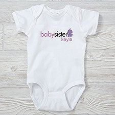 Big/Baby Brother & Sister Personalized Baby Clothing - 29366