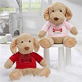 Furry Christmas Personalized Christmas Plush Dog Stuffed Animals - 29376