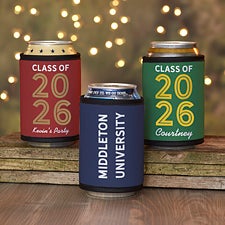 Graduating Class Of Personalized Can  Bottle Wrap - 29413