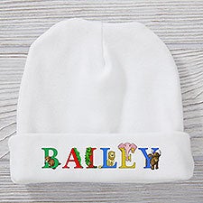 Alphabet Animals Personalized Baby Hats - 29441