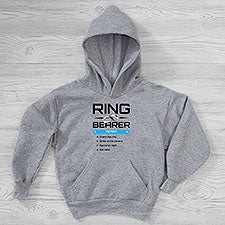 Ring Bearer Personalized Kids Sweatshirts - 29582