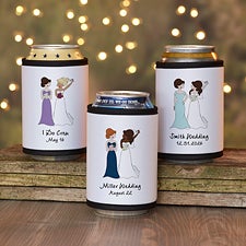 philoSophies Bridal Party Personalized Can  Bottle Wrap - 29610