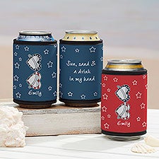 Patriotic Sunnies philoSophies Personalized Can  Bottle Wrap - 29613