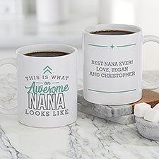 This Is What an Awesome Grandma Looks Like Personalized Coffee Mugs - 29615