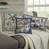 Photo Collage For Him Personalized Throw Pillows - 29708