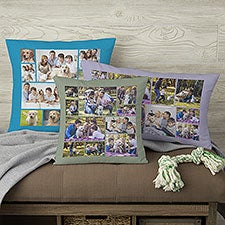 Photo Collage For Pet Personalized Throw Pillows - 29712