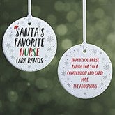 Santa's Favorite Personalized Ornaments - 29715