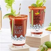 Famous Recipe Personalized Bloody Mary Glasses - 29740