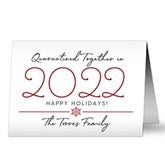 Quarantined Together in 2020 Personalized Christmas Cards - 29768